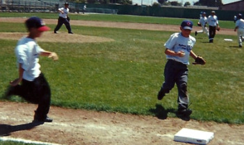 sandlot baseball games and pick-up games